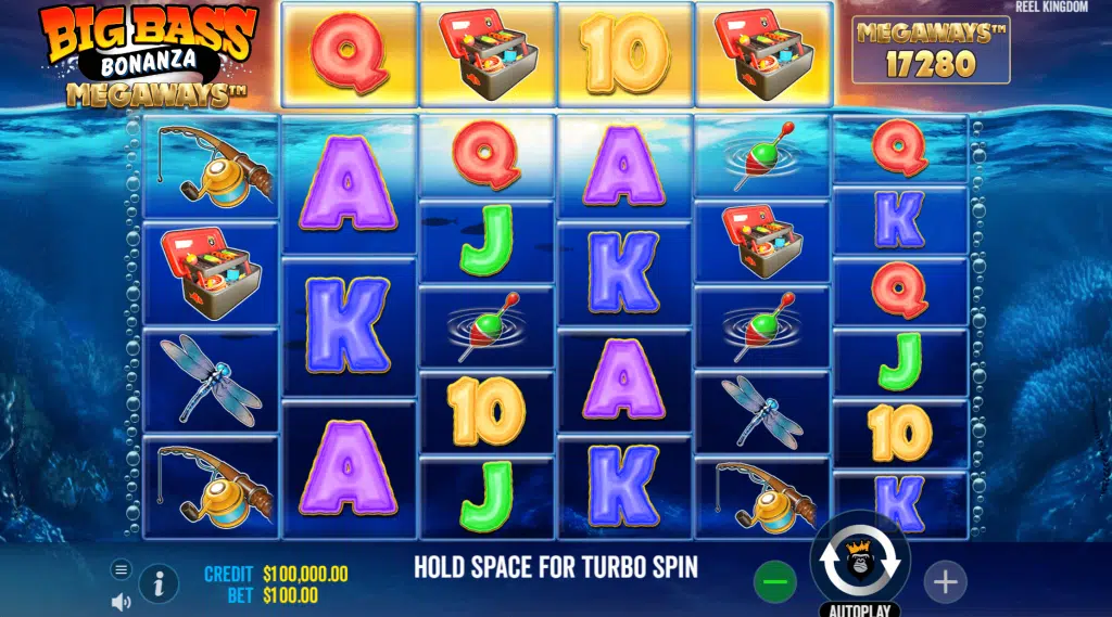 Big Bass Bonanza Megaways betting page