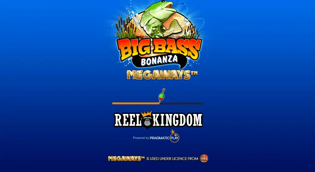Big Bass Bonanza Megaways loading page